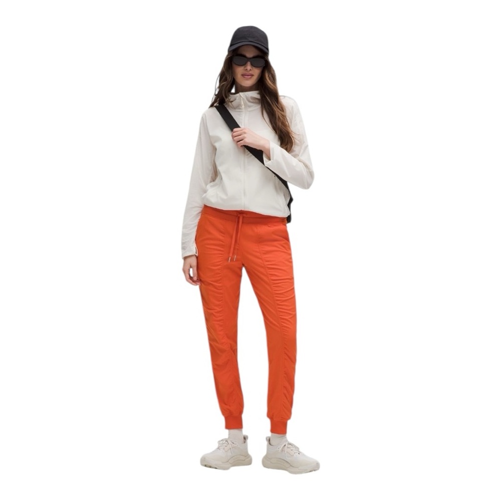 Lululemon Dance Studio Mid-Rise Jogger *Full Length Sunburst Orange Multi Sizes - Picture 3 of 9